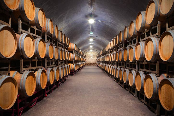 Aging Spirits In Wood Barrels.