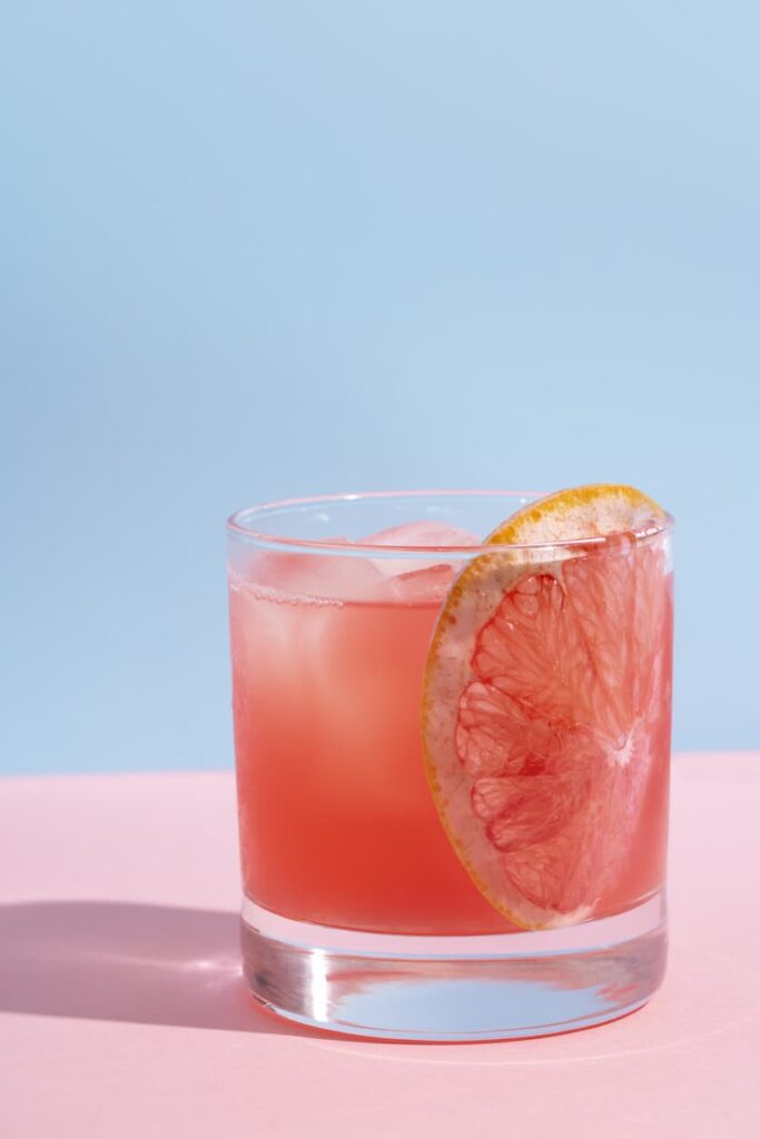 Chilled Grapefruit Cocktail