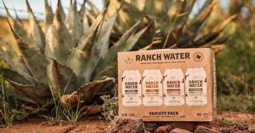 Case of Lone River Ranch Water in desert