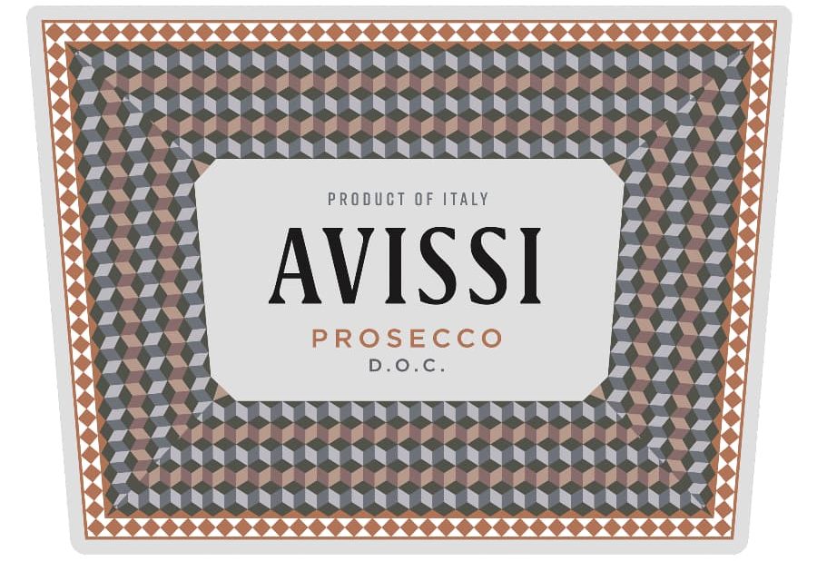Avissi Prosecco front label