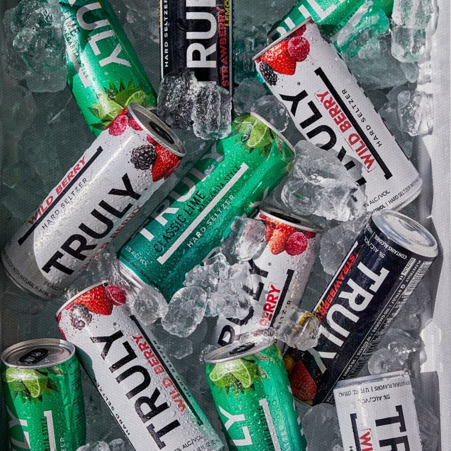 Trulys in a cooler