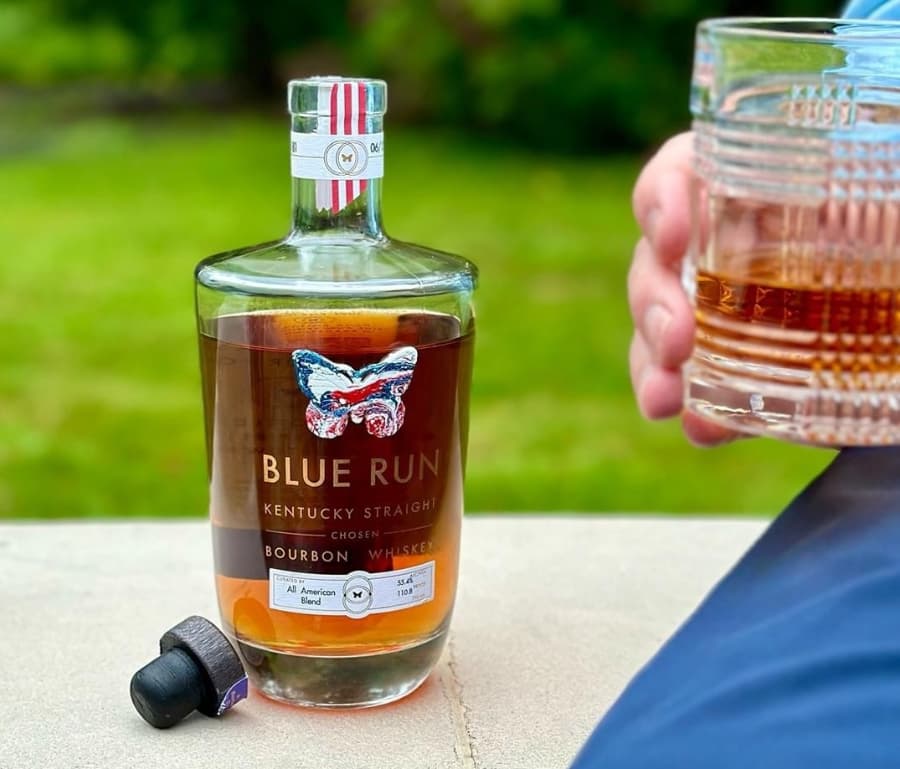 blue run kentucky straight bourbon whiskey
