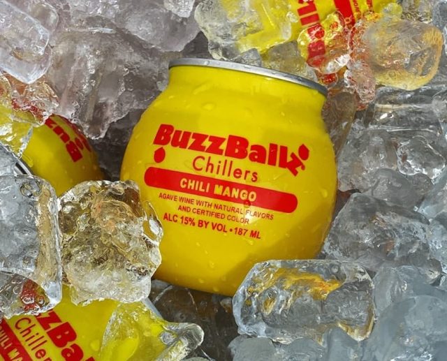 chili mango buzzball on ice